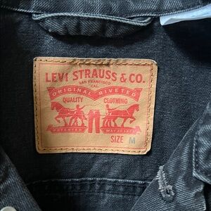 Levi's Dark Gray Denim Jacket